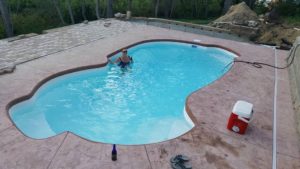 Richmond fiberglass pools for sale