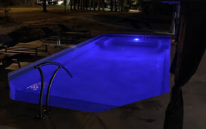 fiberglass pools Bermuda Quartz Night