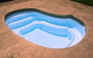 fiberglass pools Cove White