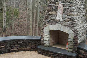 custom outdoor living fire chimneys for sale near me