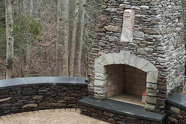 Fire features and custom outdoor living designs