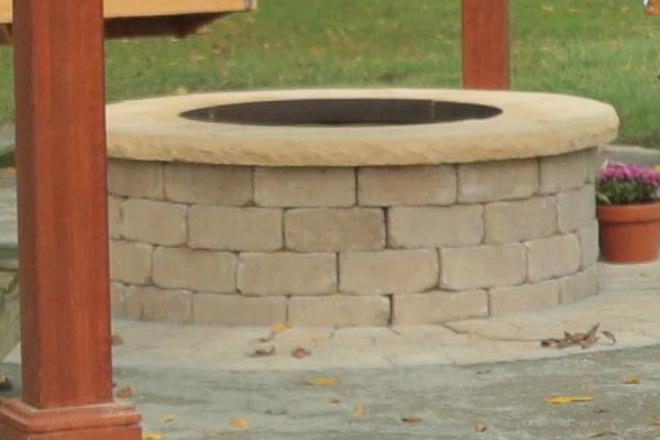 custom outdoor living fire pits for sale