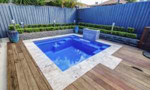 Narellan fiberglass pool installation Eden