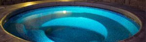 Narellan Pools Alto spa with lights