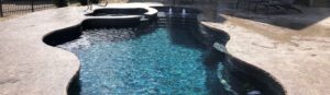 Narellan Pools Monument Fiberglass Swimming Pool in Blue Azurite