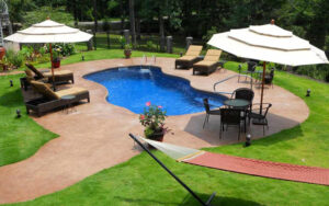 Bay Isle fiberglass pool sales