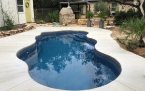 Bermuda fiberglass pool sales