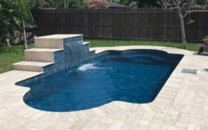 Milano fiberglass pool sales